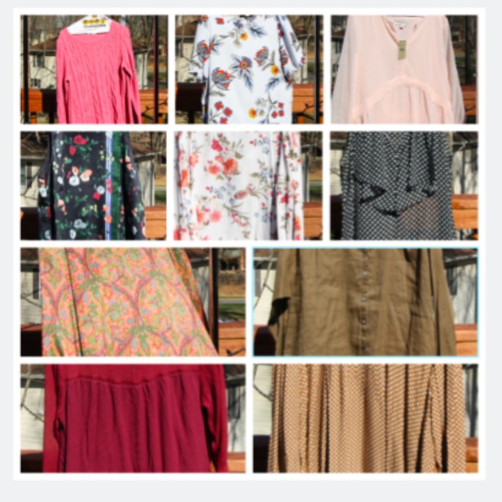 Lot of *10* Tops Large Petite NWT NWOT